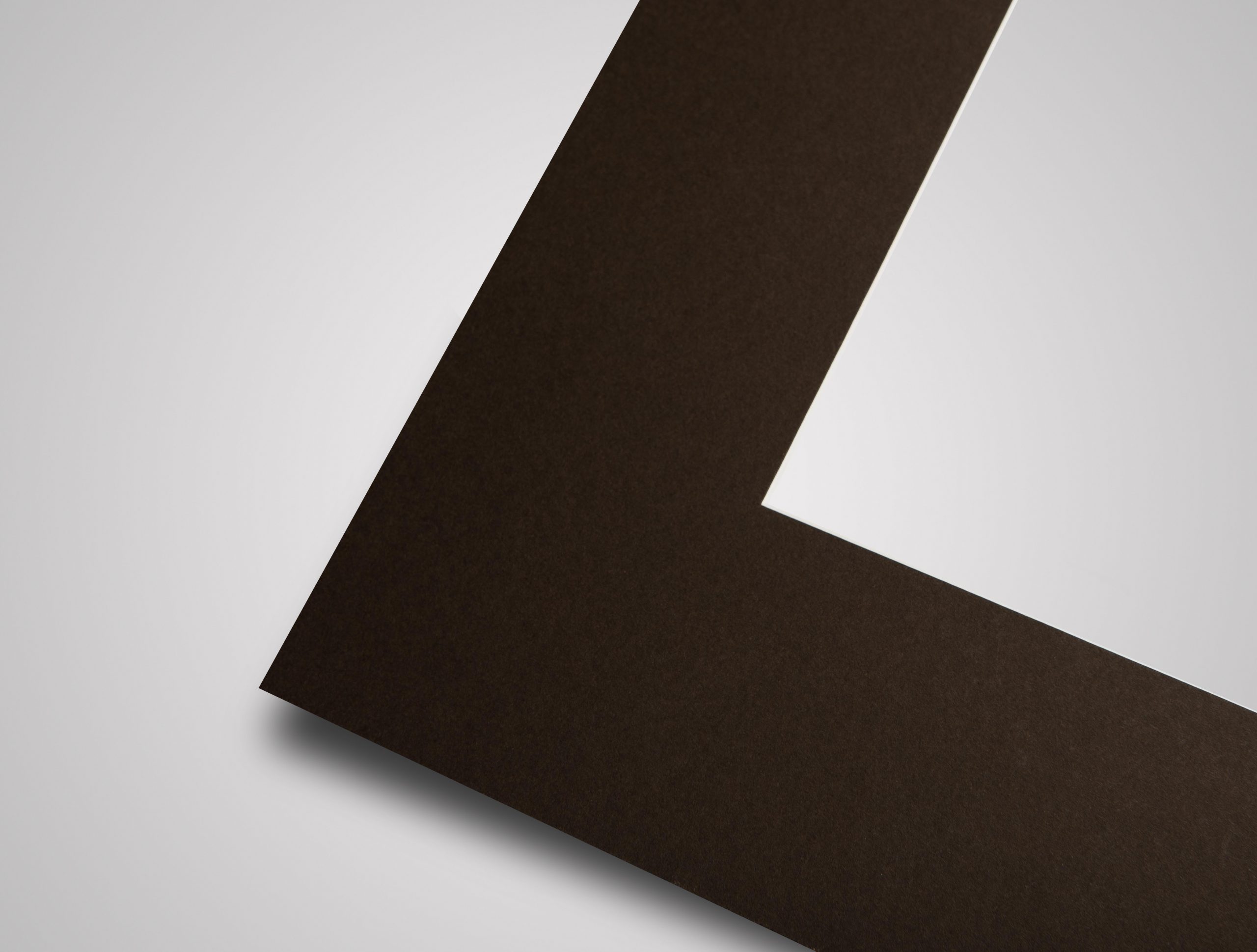 8007 Baghdad brown picture framing mount