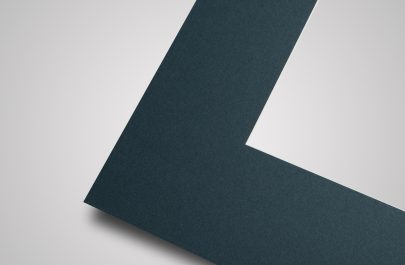 8071 Dark blue picture framing mount