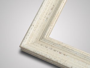 Chateaux medium white shabby chic picture frame