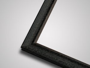 Chateaux small black shabby chic black picture frame