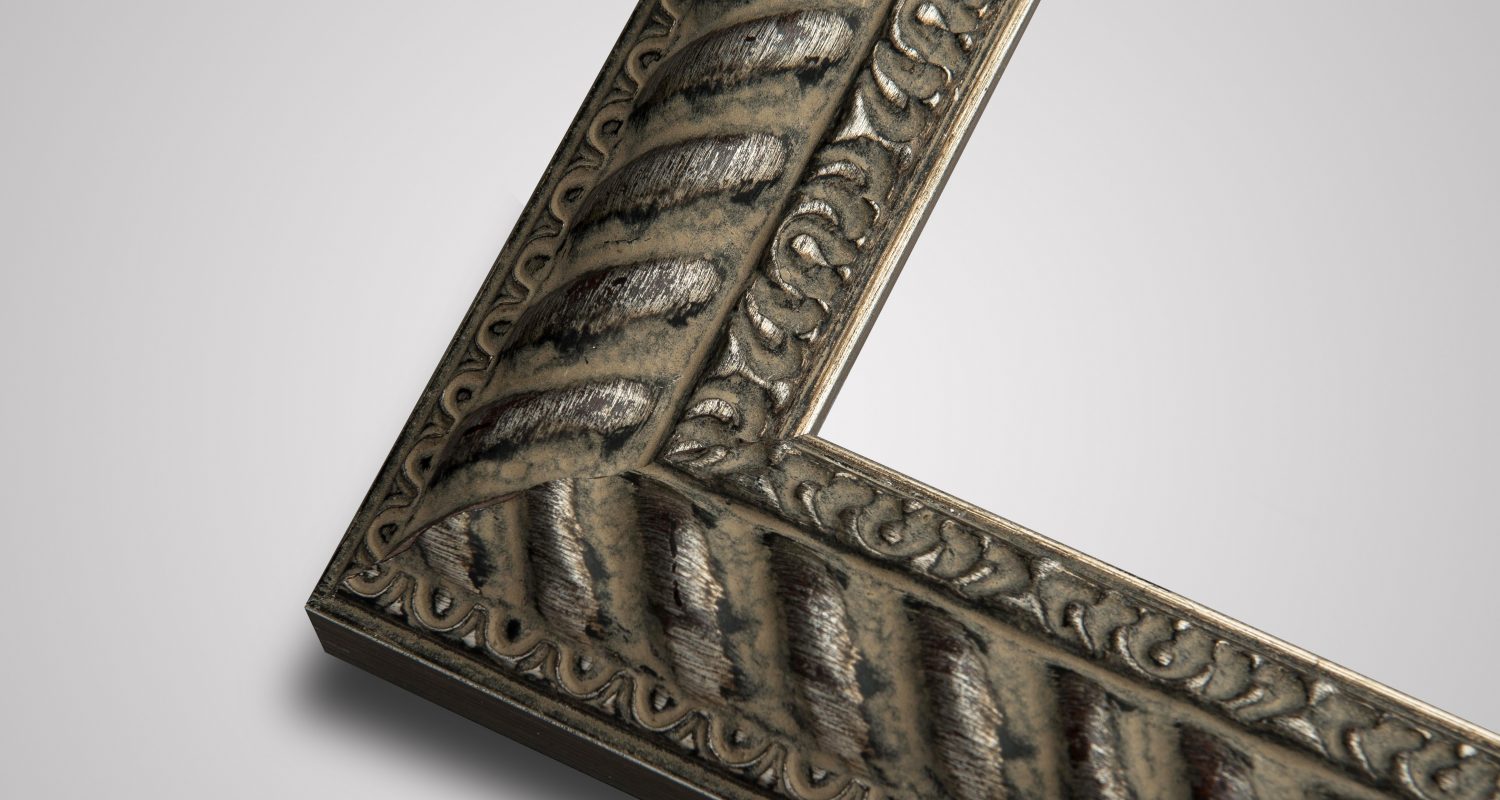 Chatsworth large antique silver picture frame