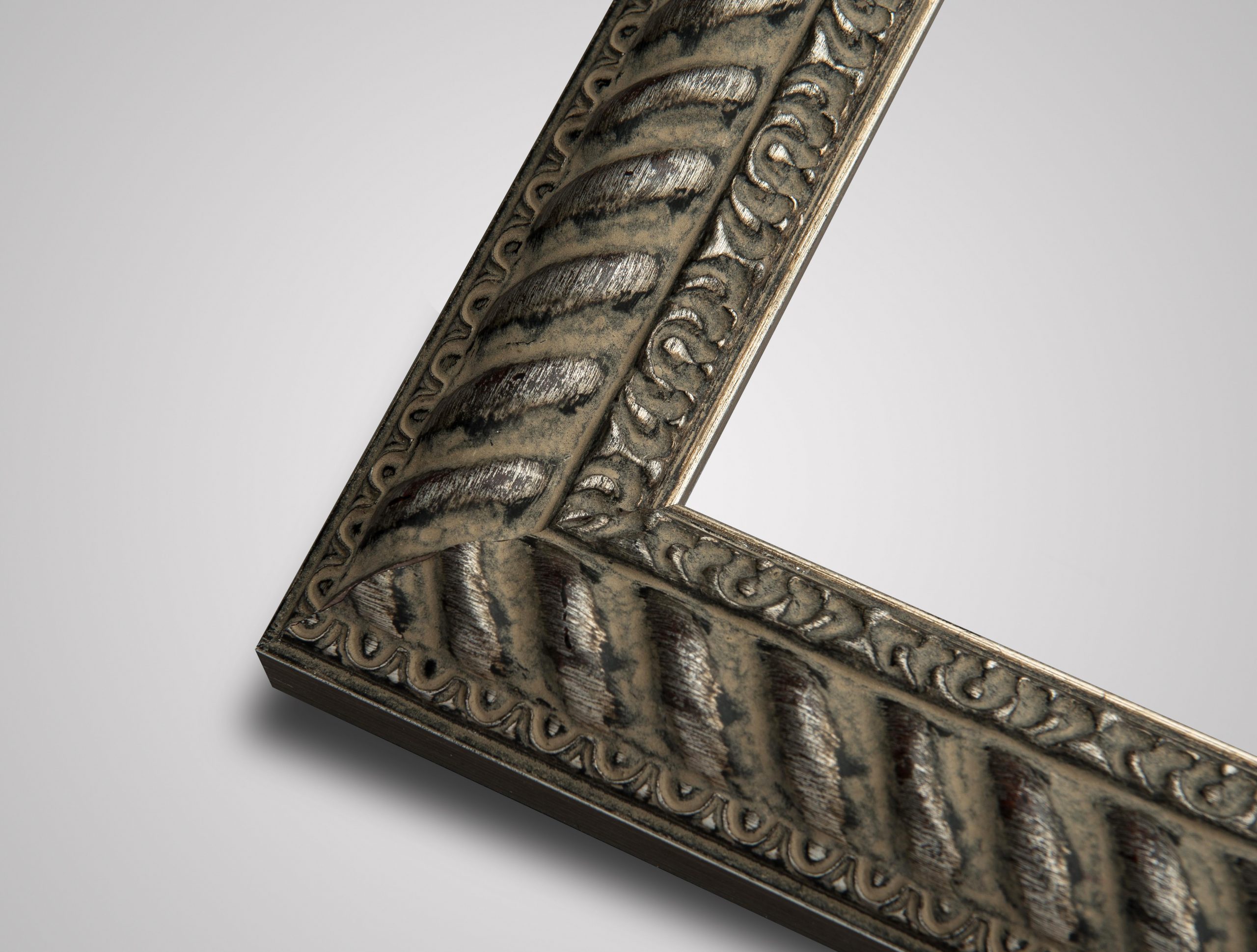 Chatsworth large antique silver picture frame