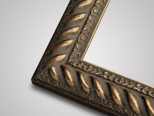 Chatsworth large antique gold picture frame