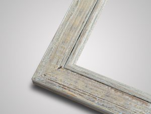 Driftwood small white picture frame