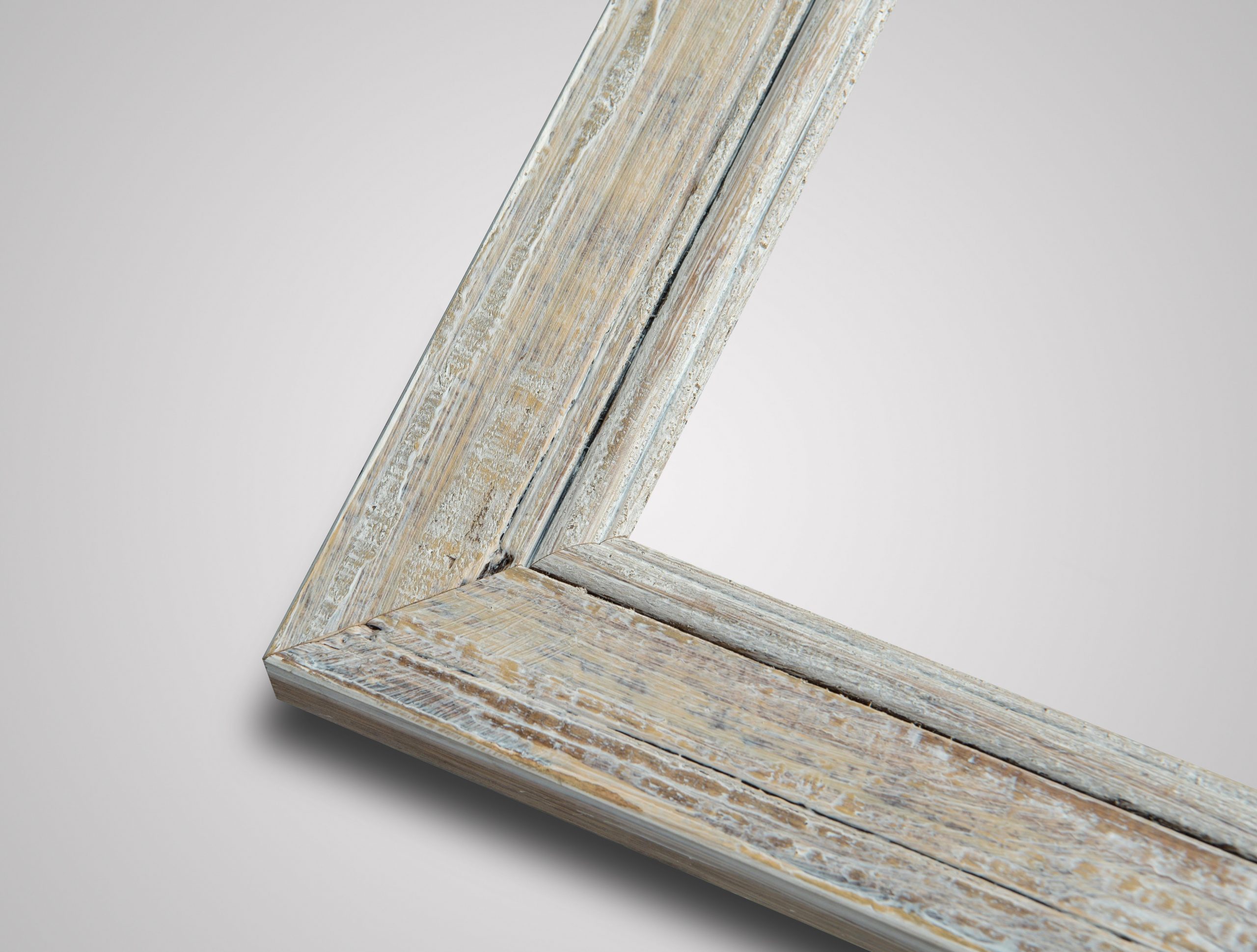 Driftwood small white picture frame