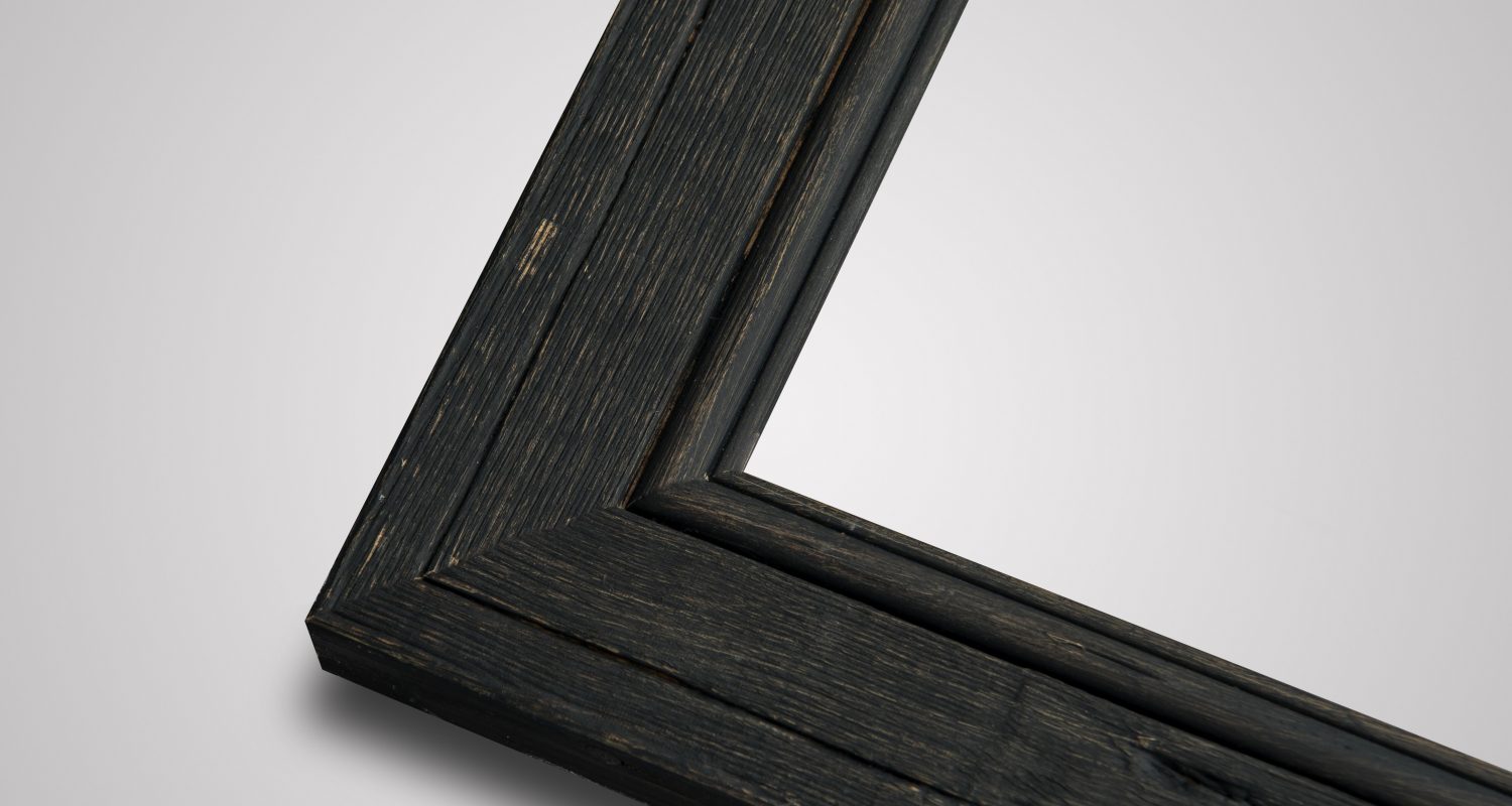 Driftwood small black picture frame