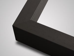 Fine art float picture frame in grey