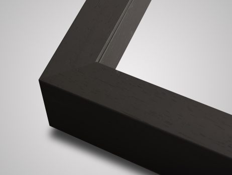 Fine art float picture frame in grey