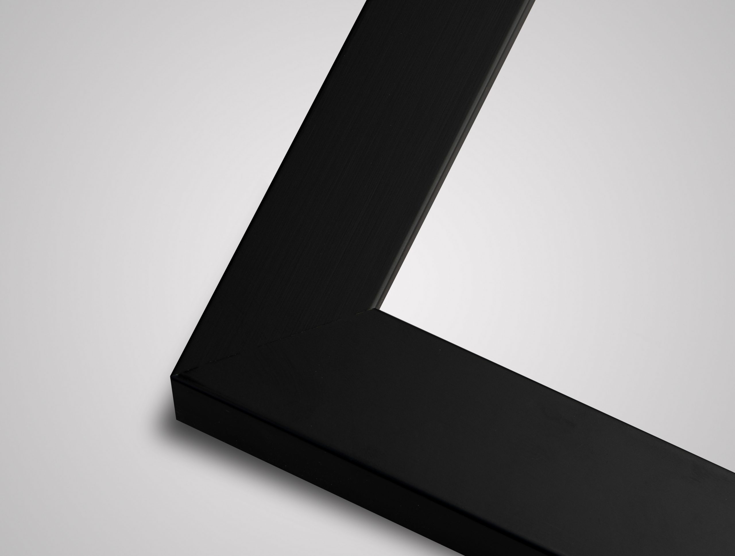 Hardwick smooth black picture frame