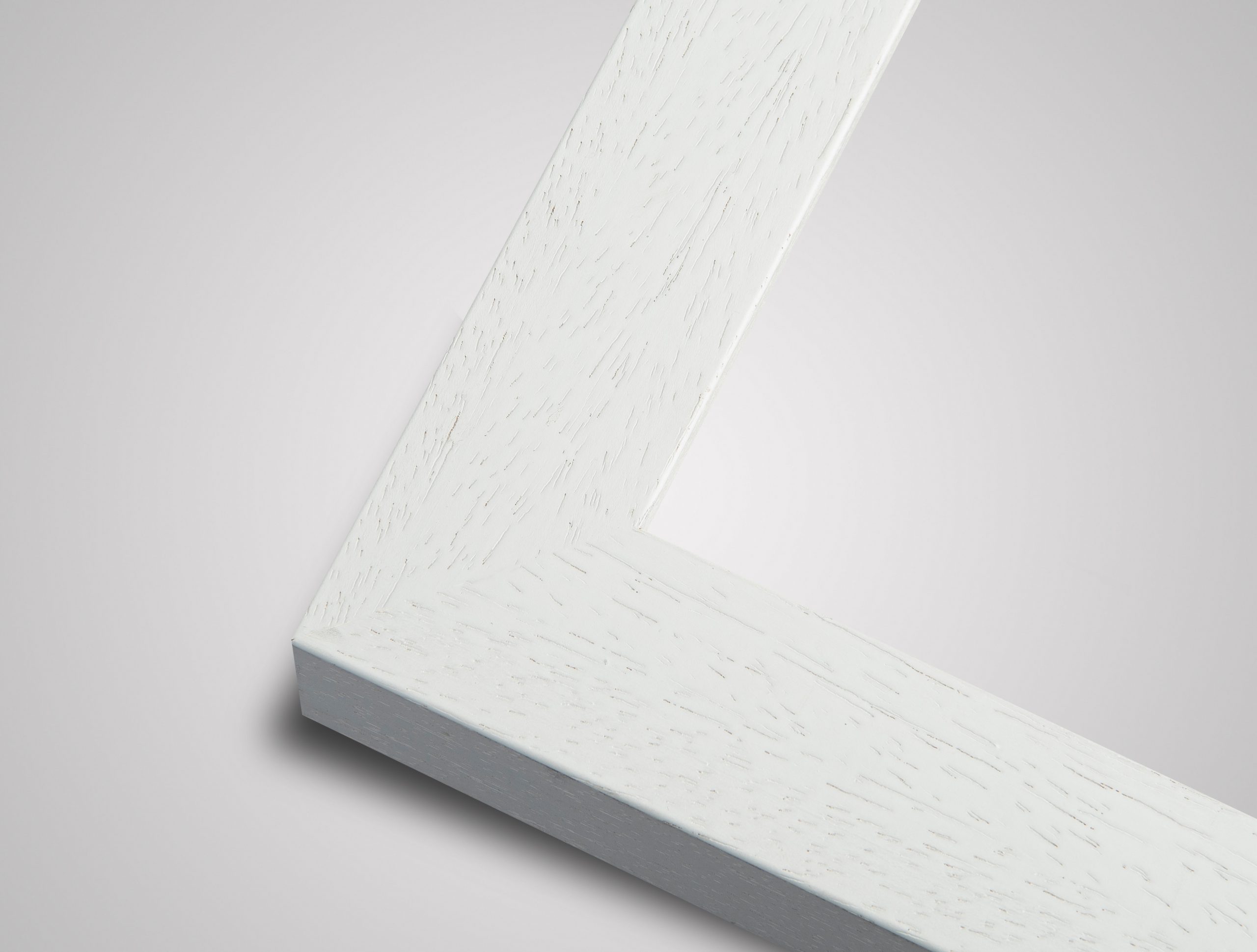 Hardwick woodgrain white picture frame