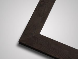 Manor flat bark picture frame