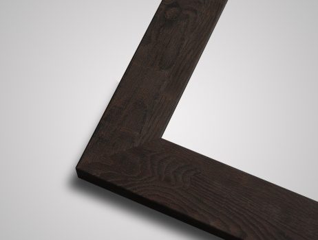 Manor flat bark picture frame