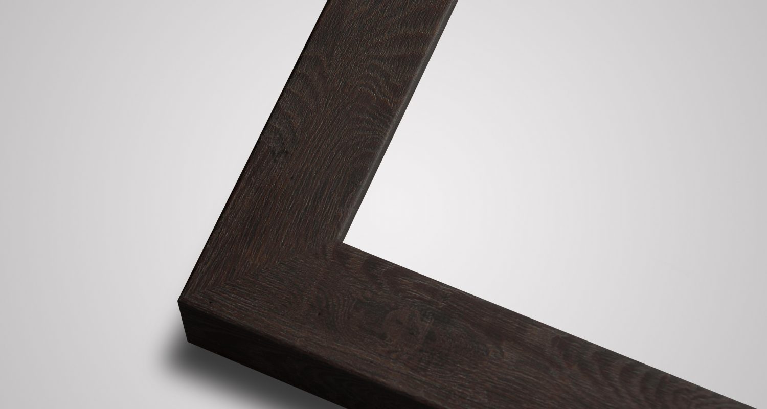 Manor square bark picture frame