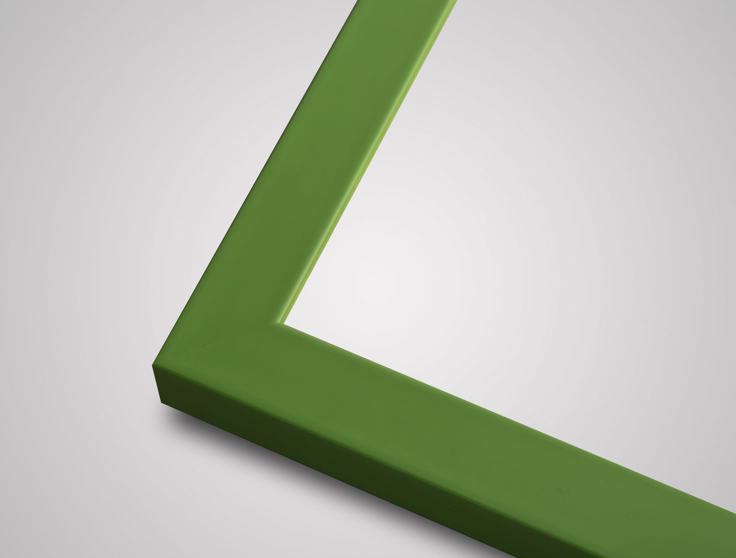Rainbow green picture frame