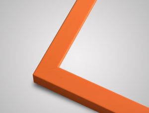 Rainbow orange picture framing