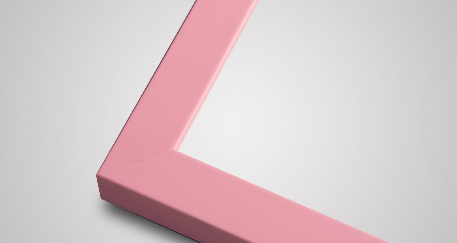 Rainbow pink picture frame
