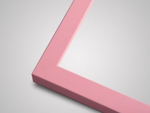 Rainbow pink picture frame