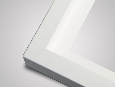 Large canvas picture frame in white