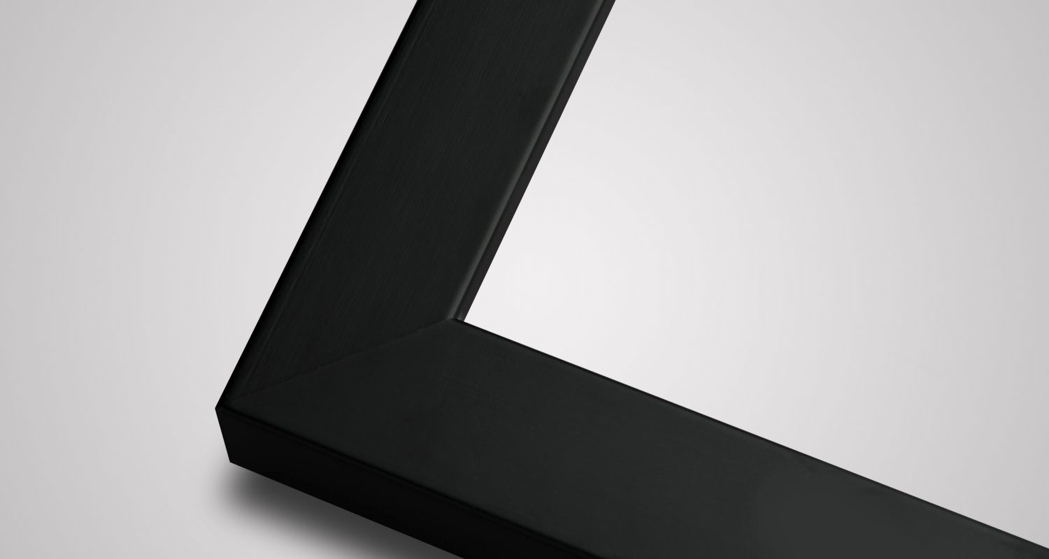 Magpie square black picture frame