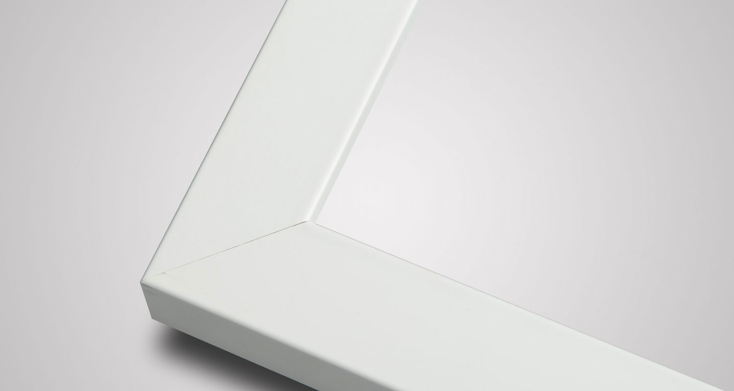 Magpie square white picture frame
