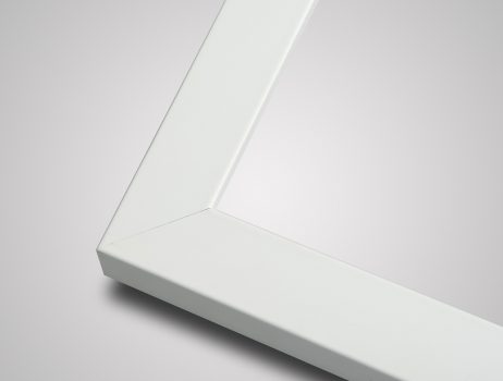 Magpie square white picture frame