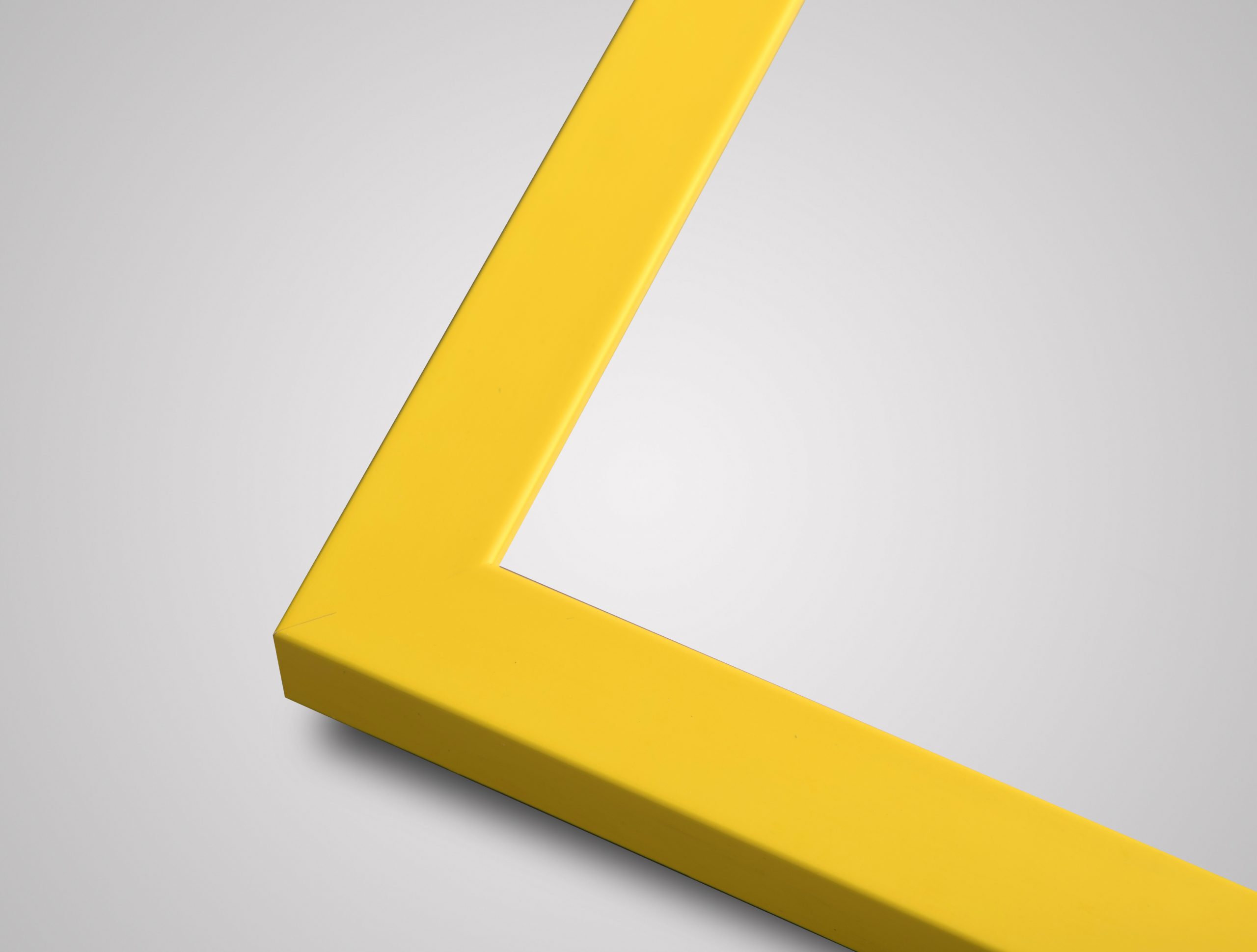 Rainbow yellow picture frame