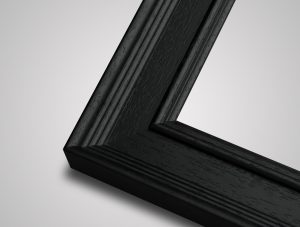 Regency large black picture framing