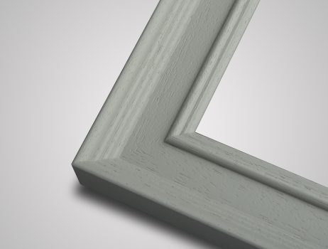Regency large pale grey picture framing
