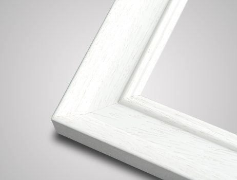 Regency large white picture frame