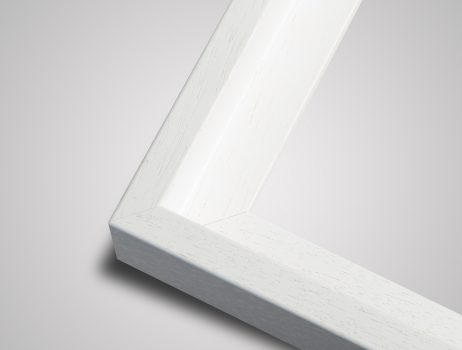 Small canvas picture frame in white