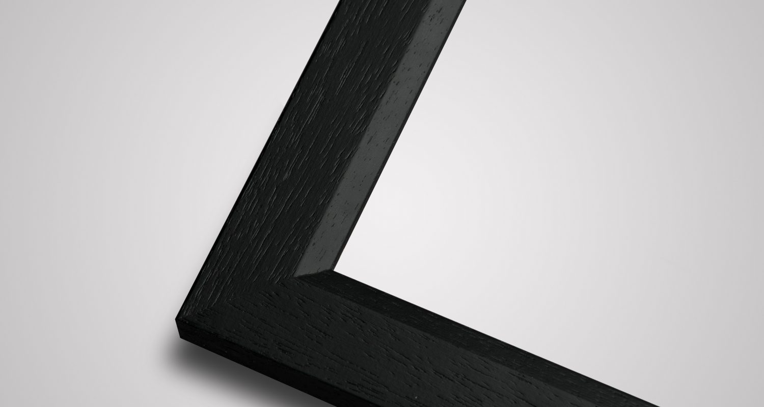 Coastal ebony picture frame
