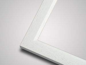 Coastal white picture frame