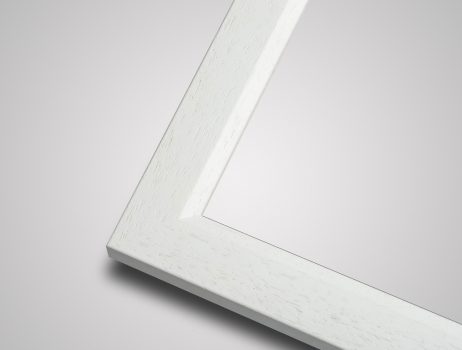 Coastal white picture frame