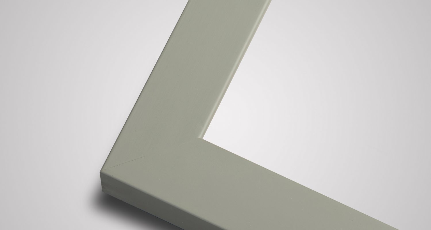 New York square pale grey picture frame