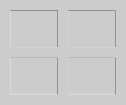 Float 203 16x14 inch picture framing mount layout
